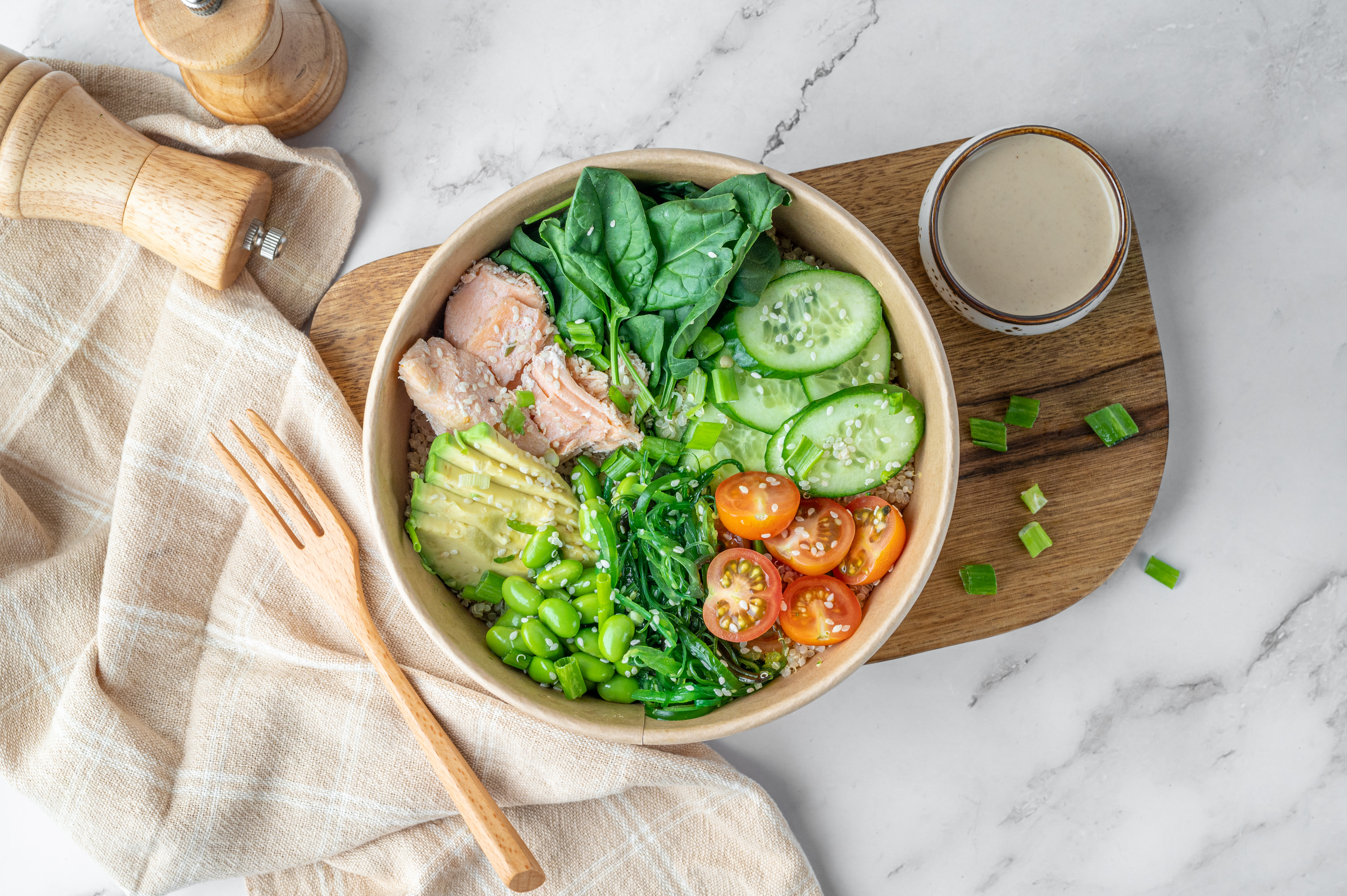 Salmon Samurai Salad